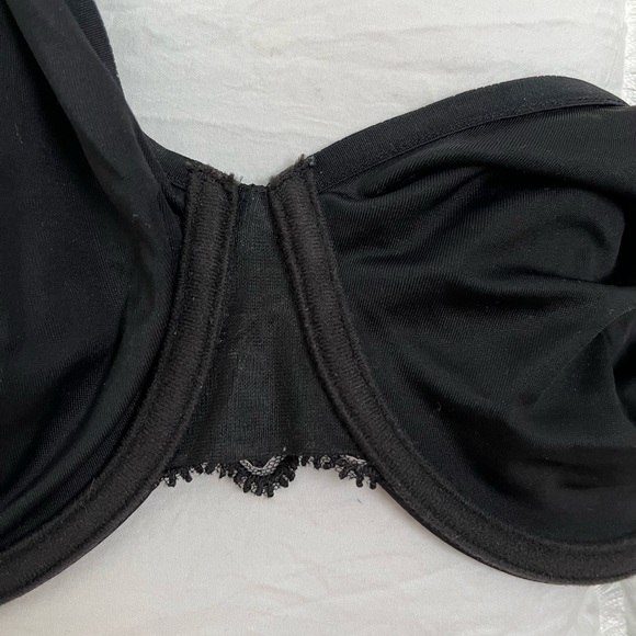 Wacoal Hidden Talents underwre support Bra Full Coverage 34DDD black style 85516 - Picture 7 of 9